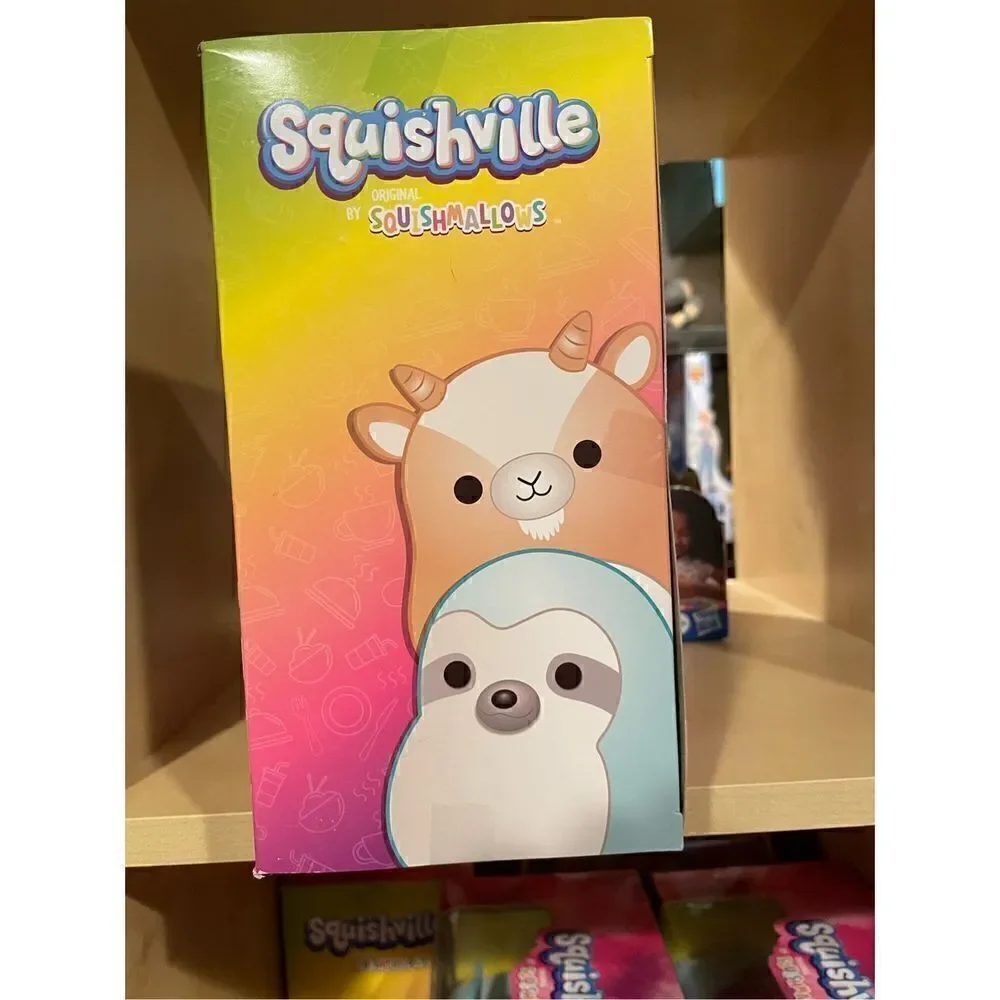 Squishville Squishmallows Darling Diner Playset with 2